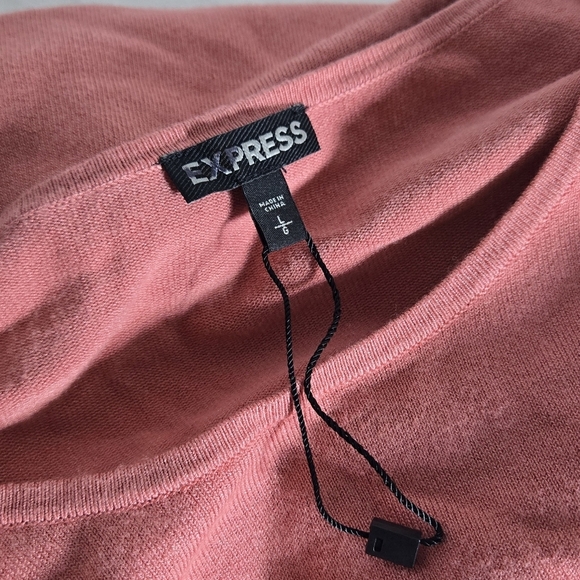 Adorable Express Rose Pink Winter Dres NWOT - Picture 4 of 11